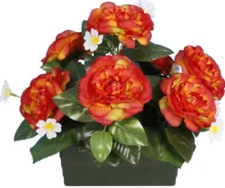 Discount RIVIERA Jardinière de Camélia artificiel