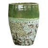 Sale POTERIE DU BOUSQUET Jarre en grès émaillé fait-main coloris vert Léon - Ø 30 x H 44 cm