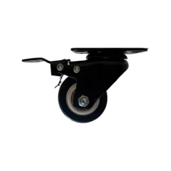 Outlet OYAT Jeu de 4 roulettes avec frein pour brasero - 5 x 11,8 x 7,5 cm