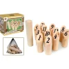 Outlet LES ZAMIS EN BOIS Jeu de quilles nordique bois à partir de 6 ans