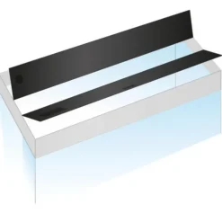 New BLUE CORAL Jeu de volets pour aquarium, set de 2 pièces, JUWEL - modèle Rio 125 (80/35)