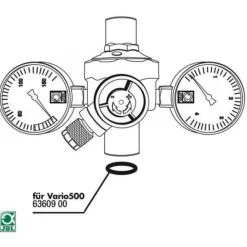 Hot BLUE CORAL Joint détendeur CO2 ø8mm, lot de 2, JBL Proflora Vario 500