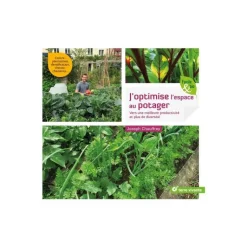 Outlet ÉDITIONS TERRE VIVANTE J'optimise l'espace au potager aux éditions Terre vivante