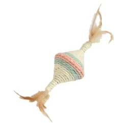 Clearance BOBBY Jouet à griffer pour chat coloris rose Youpi - 12 x 8 cm