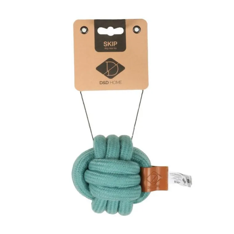 Clearance D ET D HOME Jouet pour chien balle en corde D&D Home Skip taille S - Ø 9,5 cm