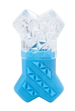 WOUAPY Jouet rafraîchissant pour chien en forme d’os bleu Fresh
