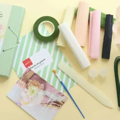 Discount LA PETITE ÉPICERIE Kit créatif fleurs en papier crépon - 21 x 3 x 15 cm