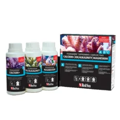 Outlet RED SEA Kit de suppléments pour nano aquarium - Ca, KH, Mg - 3x250 ml