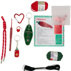 Clearance LA PETITE ÉPICERIE Kit DIY Crochet Porte-clés Lucky Paper