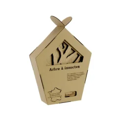 Sale BOTANIC® Kit hôtel à insectes en bois (à assembler et remplir)