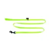 MARTIN SELLIER Laisse en nylon vert citron pour chien - 1x120 cm
