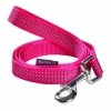Online BOBBY Laisse pour chien en nylon tressé coloris fuchsia Safe - Taille S/M