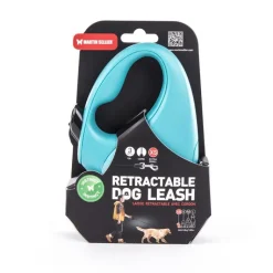 Discount MARTIN SELLIER Laisse rétractable turquoise Instinct Cordon - taille XS