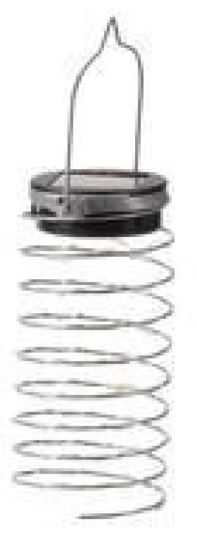 Best SMART GARDEN Lanterne solaire Spiralight Spring - Ø 8,5 x H 15,5 cm