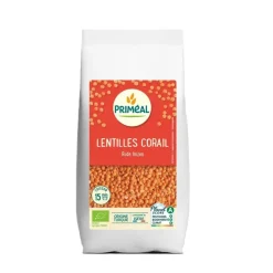 Best PRIMÉAL Lentilles corail bio en sachet de 500 g