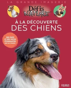 New ÉDITIONS FLEURUS Livre "À la découverte des chiens"