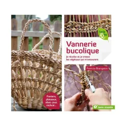 Clearance ÉDITIONS TERRE VIVANTE Livre " Vannerie bucolique " aux