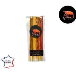 New GIOIASHRIMP Lollies mixtes fruités bio pour les crevettes d'aquarium – sachet de 12