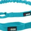 Best I-DOG Longe de traction pour chien petit coloris bleu Canicross Opale ALM - 190 cm
