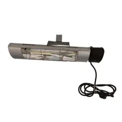 Online COULEURS DU MONDE Lot de 4 barrettes chauffantes coloris gris - 2 kw