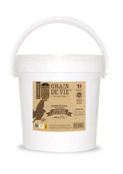 New GRAIN DE VIE Lot de 30 boules de graisse sans filet avec distributeur - 2,7 kg