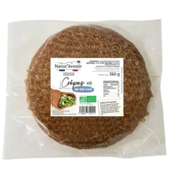 Outlet NATUR'AVENIR Lot de 6 crêpes au blé noir - 375 g