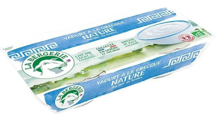 Sale LA BERGERIE Lot de 2 yaourts à la grecque Brebis - 2 x 125 g