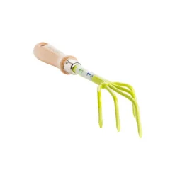 Sale BOTANIC® Lot d'outils à main pour le jardin coloris anis (transplantoir, serfouette, griffe) - 3 outils