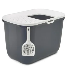 Online SAVIC Maison de toilette gris Hop In - 58,5 x 39 x 39,5 cm
