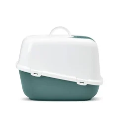 Outlet SAVIC Maison de toilette pour chat Nestor Nordic verte