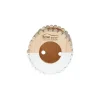 Clearance ZOLUX Maison en bois Home rond taille M blanc Ø 19 cm
