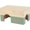 New ZOLUX Maison en bois pour lapin coloris vert Neolife – Taille XL
