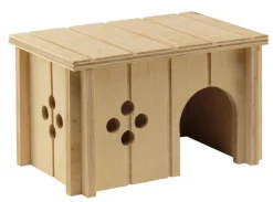 Outlet FERPLAST Maisonnette pour hamster coloris marron en bois