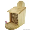 Outlet NATURES MARKET Mangeoire en pin 2 en 1 pour oiseaux ou écureuils 18 x 20 x 24 cm