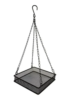 Hot HAMIFORM Mangeoire pour oiseaux du ciel en métal coloris noir Hami form Talgan - 18 x 18 x 3,5 cm