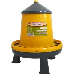 Clearance DISTRIGALLI Mangeoire trémie sur pieds de 4 kg pour 3 à 4 poules