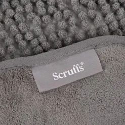 New SCRUFFS Manteau ultra absorbant pour chien coloris gris Noodle - Taille S