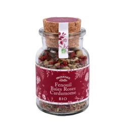 Best PROVENCE D'ANTAN Melange fenouil baies roses cardamome bio Provence d’Antan - 80 g
