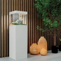 BLUE CORAL Meuble aquarium robuste blanc, CIANO Emotions Pro 40