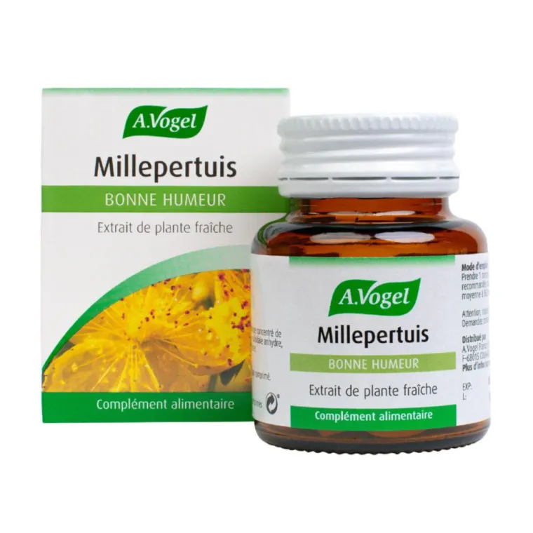 A.VOGEL Millepertuis bio en boite de 60 comprimés