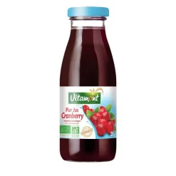 Online VITAMONT Mini bouteille cranberry bio - 25 cl
