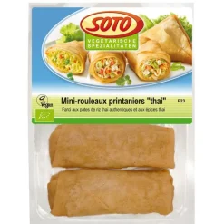 Sale SOTO Mini rouleaux printaniers bio Thai - 4 x 50 g