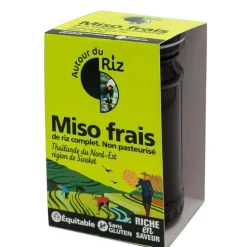 Best AUTOUR DU RIZ Miso frais non pasteurisé bio La compagnie du riz - 250 g