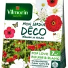 VILMORIN Mélange de fleurs Pop Love rouge & blanc - graines à semer pour 7 m² de surface