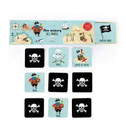 Sale ÉDITIONS CARTES D'ART Mon mémory Pirates Editions Cartes d’Art - 32 pièces