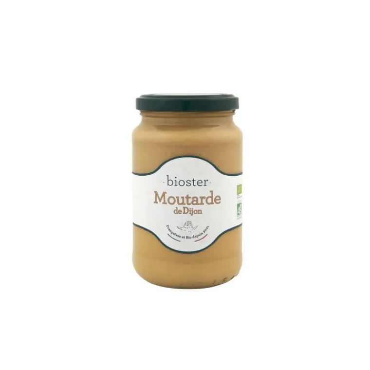 New BIOSTER Moutarde de dijon bio 350g