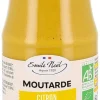 Sale EMILE NOËL Moutarde forte au citron bio en pot de 200 g