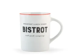 New Mug Bistrot coloris blanc en porcelaine - 32 cl