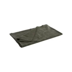 Discount Nappe à carreaux en coton vert sapin et fils dorés - 250 x 150 cm