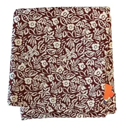 Online SAFECO Nappe coloris roux en PE/coton Tessa - 150 x 250 cm